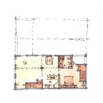 Macknight Architects - NWS Artist, live / work studio study, floor plan